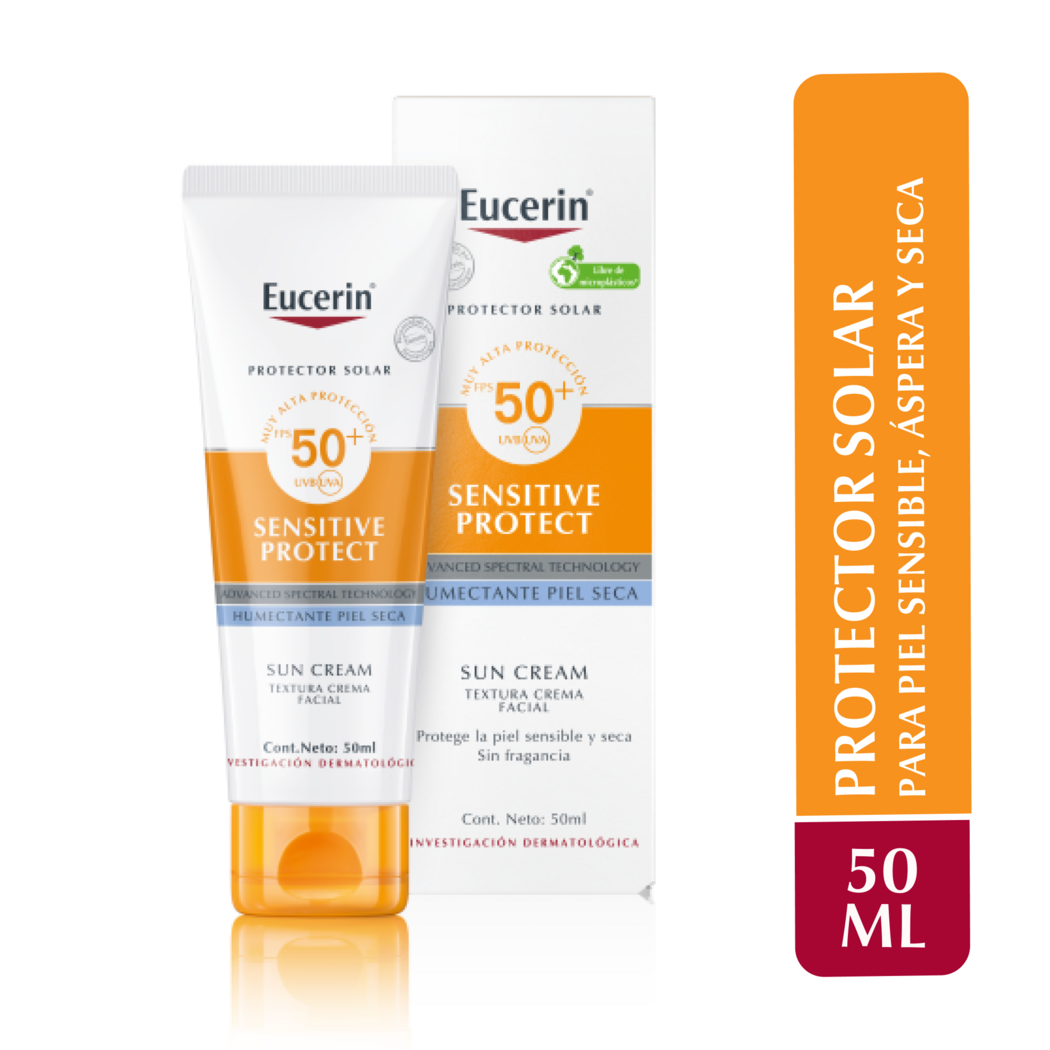 EUCERIN SENSITIVE PROTECT HUMECTANTE FPS 50 FACIAL
