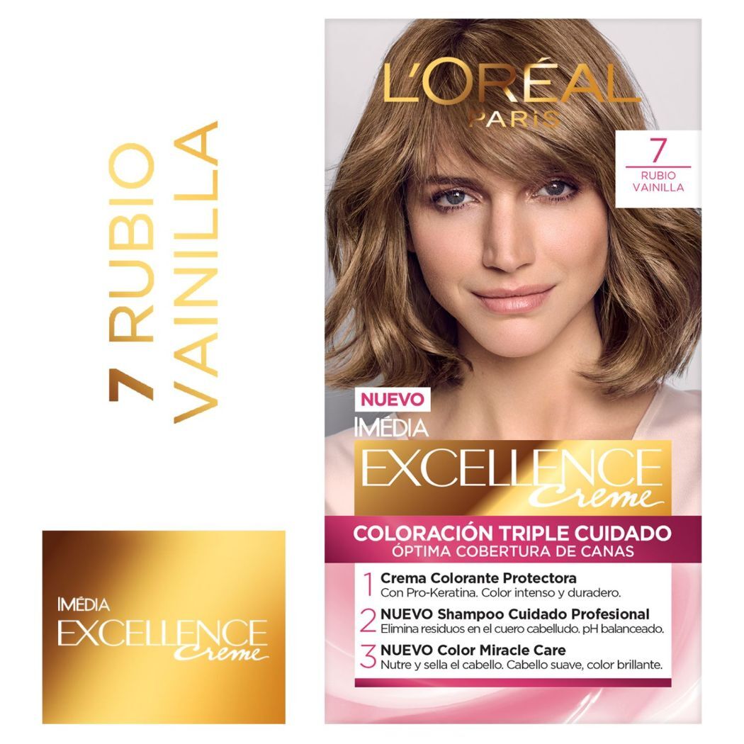 EXCELLENCE TINTE N 7 RUBIO LOREAL
