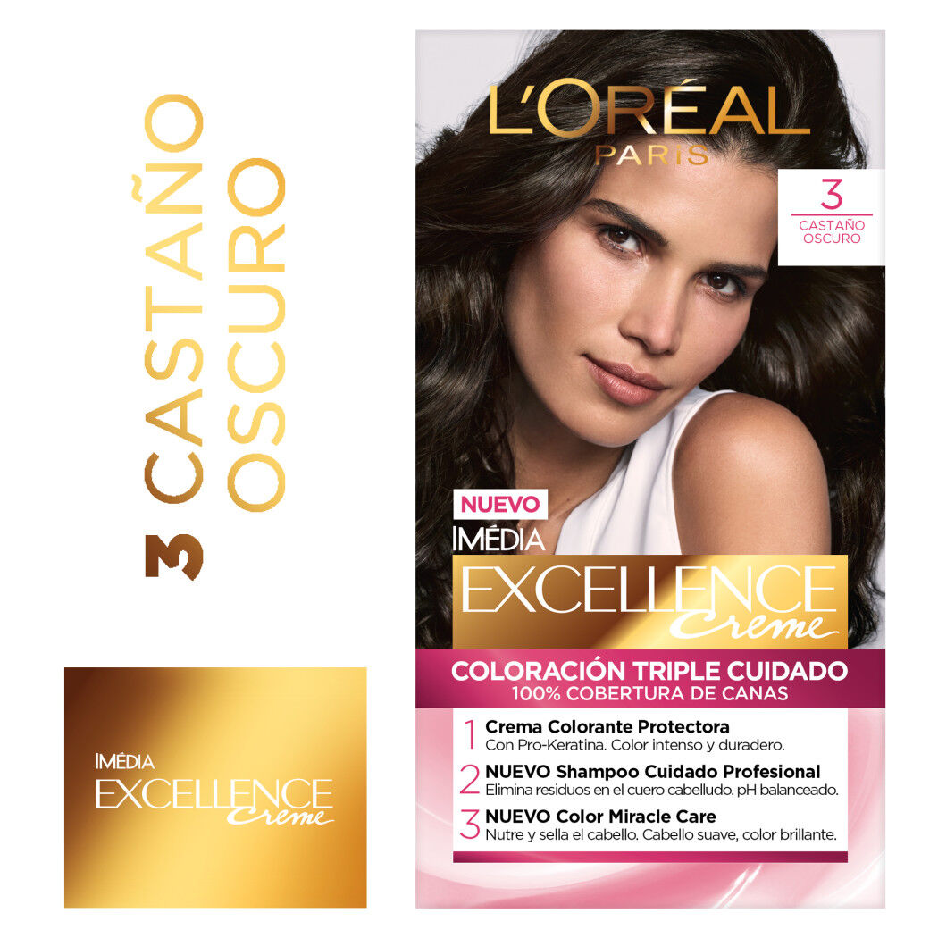 EXCELLENCE TONO 3 CASTAÑO OSCURO