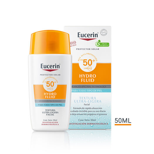 EUCERIN HYDRO FLUID PROTECTOR FACIAL SPF 50+ 50 ML