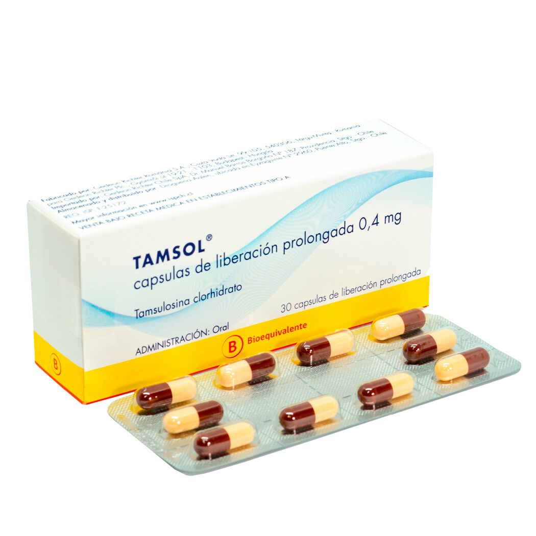 Tamsol 0,4 mg x 30 capsulas