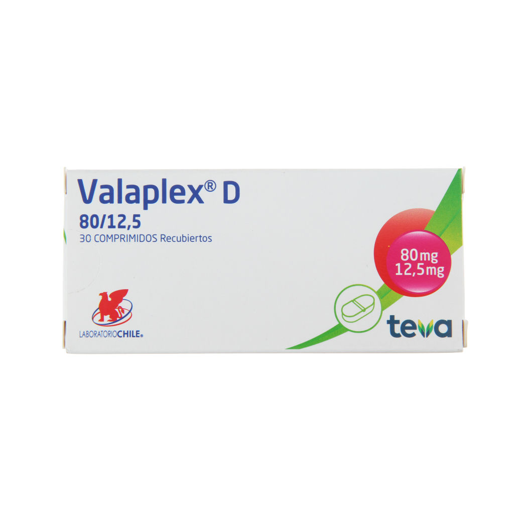 VALAPLEX-D COM  80/12,5 X 30