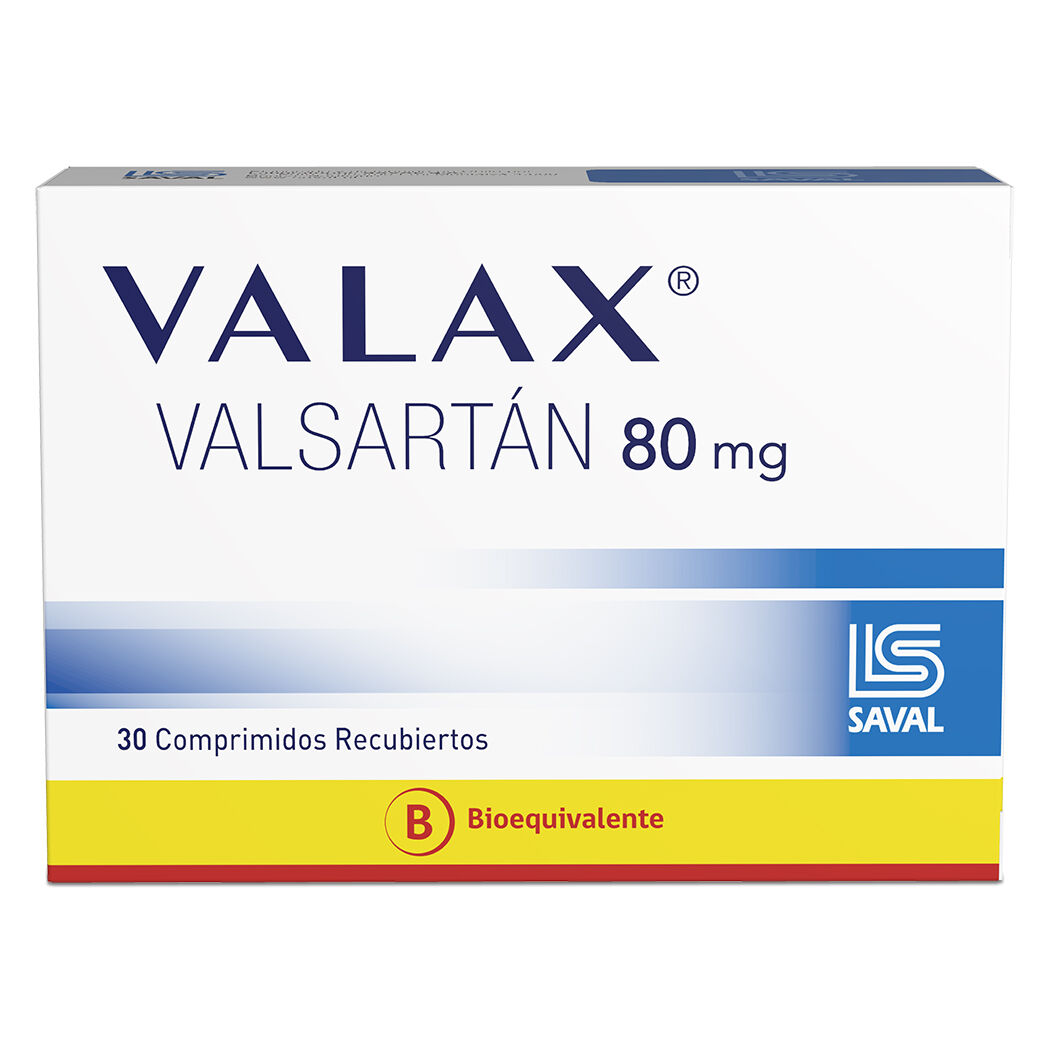 VALAX  80 MG X 30 COMPRIMIDOS