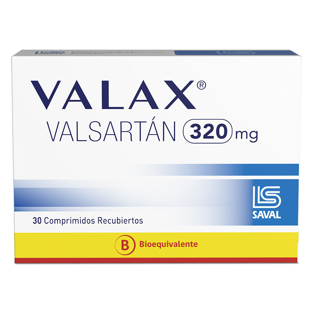 VALAX 320 MG X 30 COMPRIMIDOS
