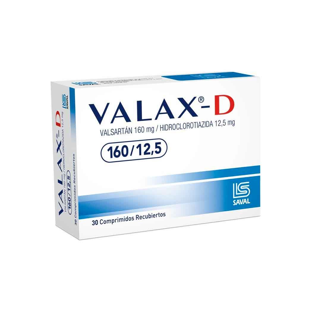 VALAX-D 160/12,5 X 30 COMPRIMIDOS