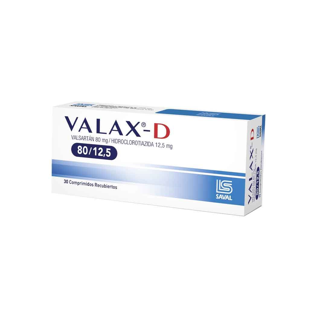 VALAX-D COM 80/12,5 MG X 30