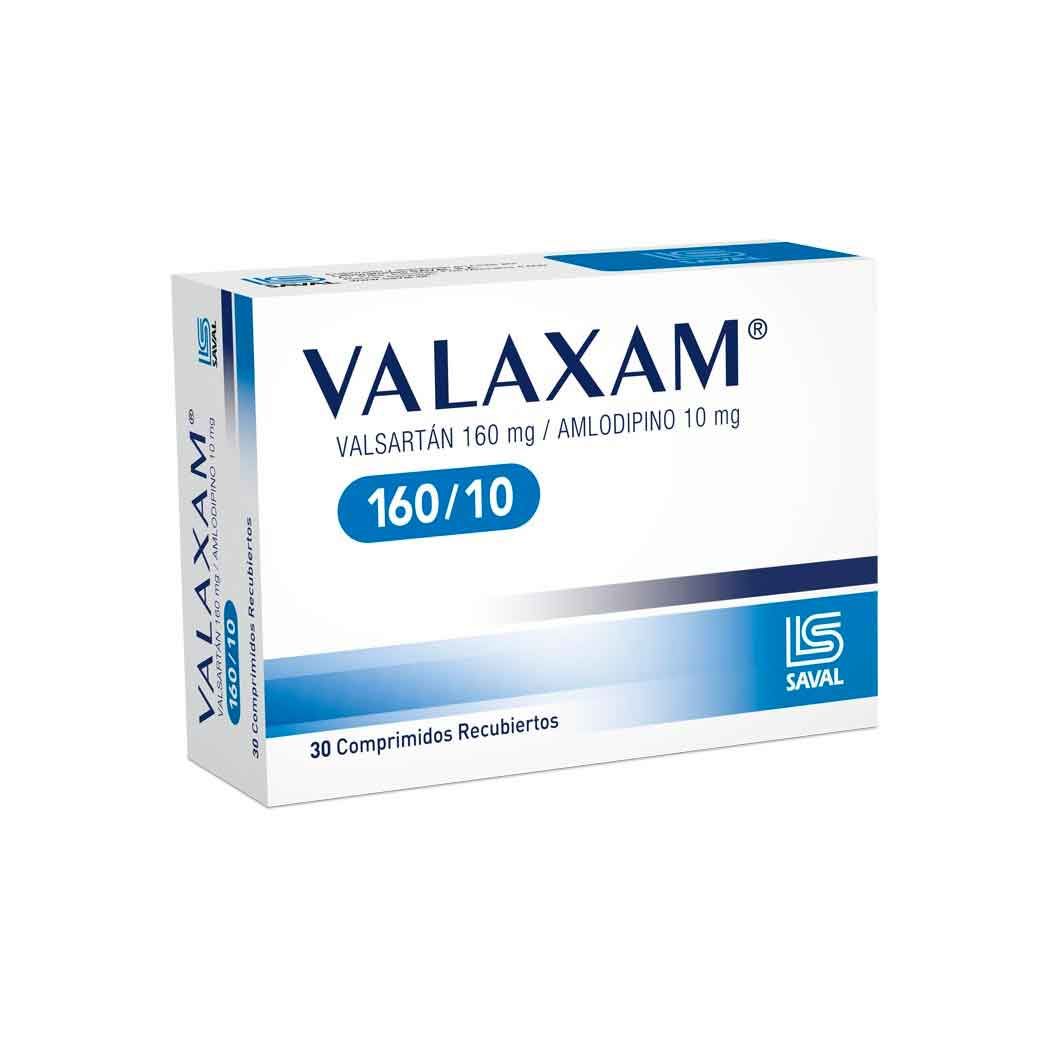 VALAXAM 160/10 X 30 COMPRIMIDOS