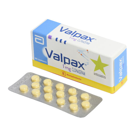VALPAX 1,0 MG X 30 COMPRIMIDOS