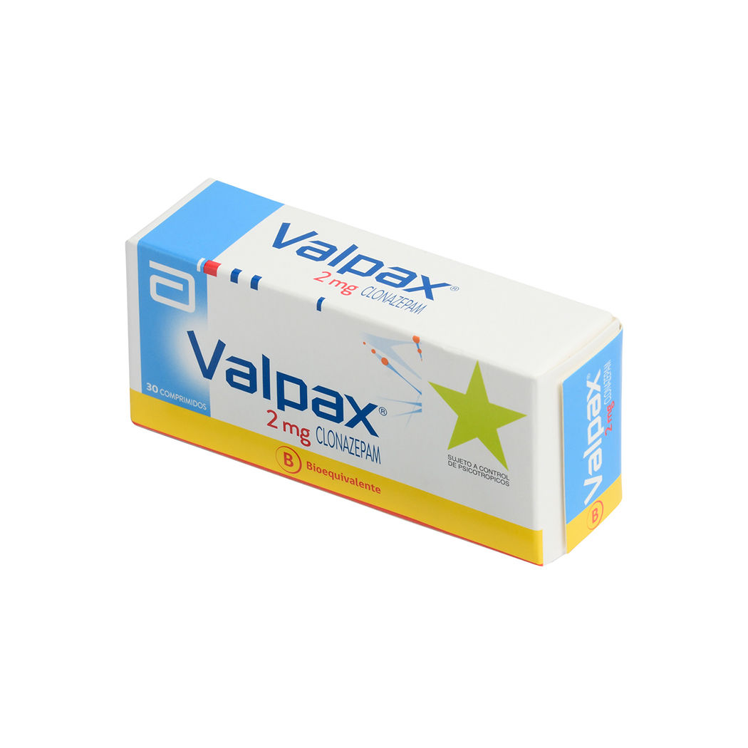 VALPAX COM 2,0 MG X 30