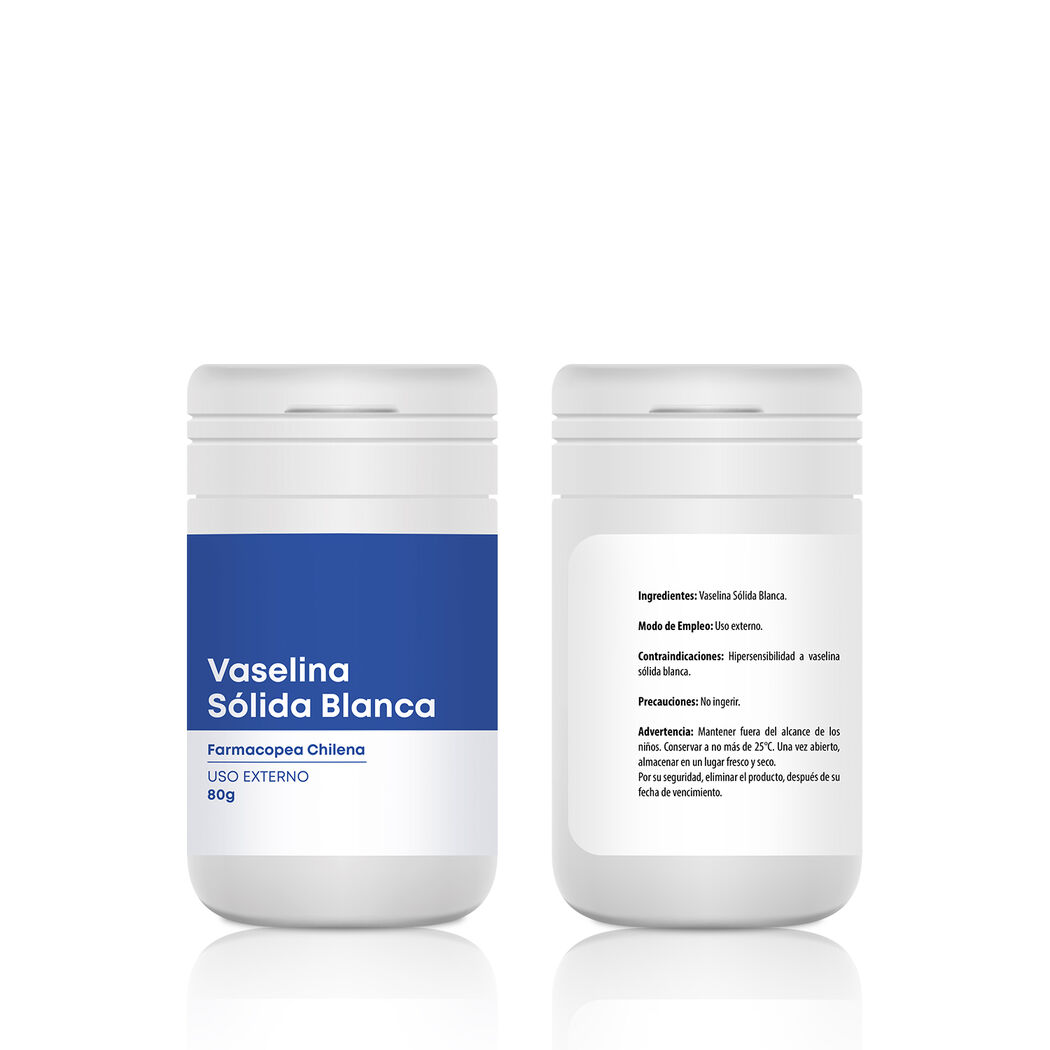 VASELINA SOLIDA BLANCA X 80 GR (DM)