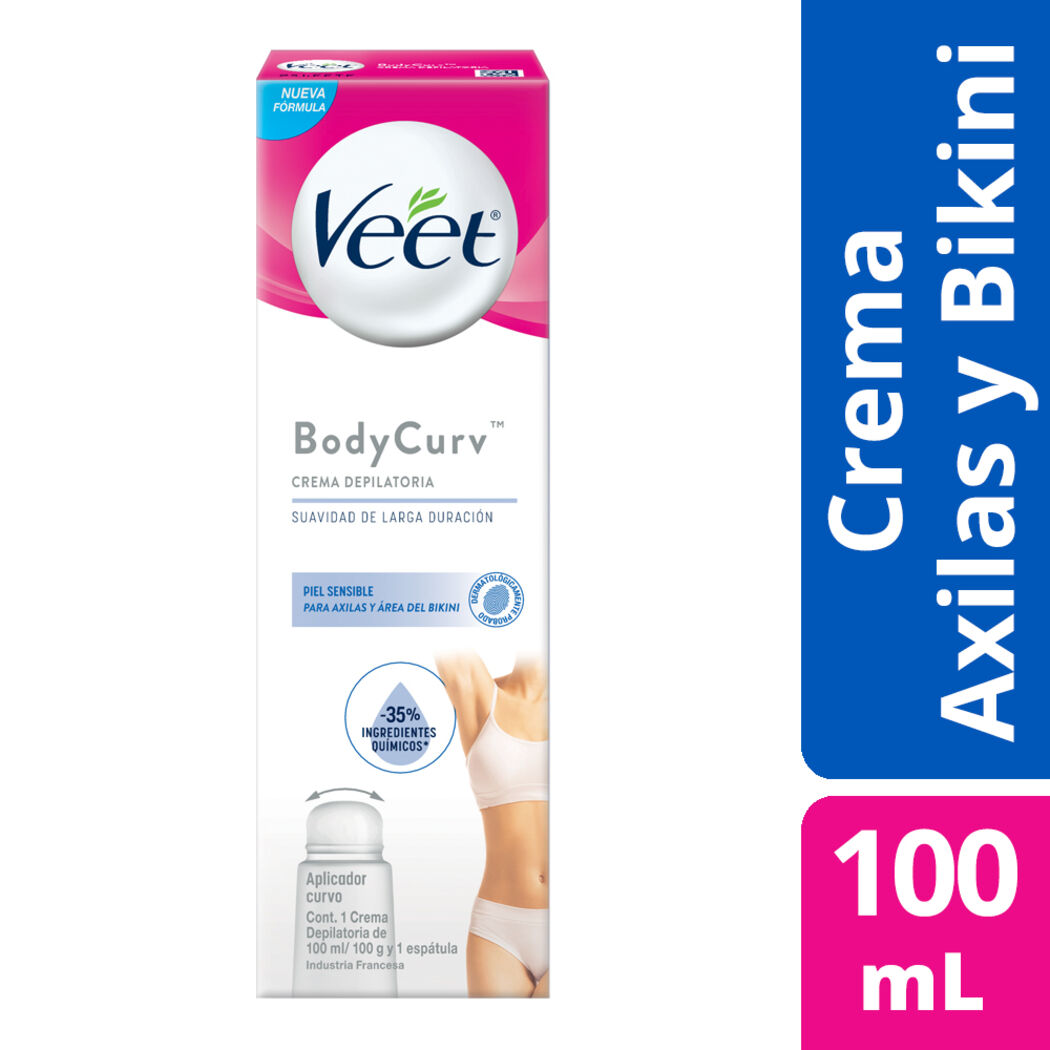 VEET CRE CORPORAL AXILA BIKINI PIEL SENSIBLE X 100 GR