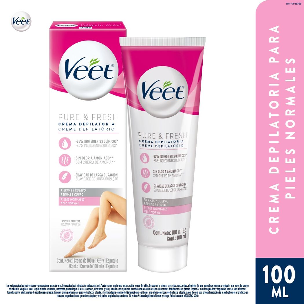 VEET PIEL NORMAL CRE DEP X 100 ML