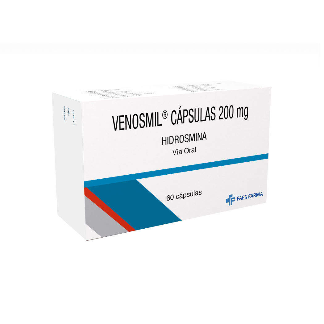 VENOSMIL 200 MG X 60 CÁPSULAS