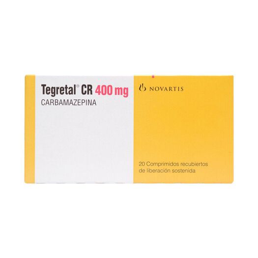TEGRETAL-CR 400 MG X 20 COMPRIMIDOS