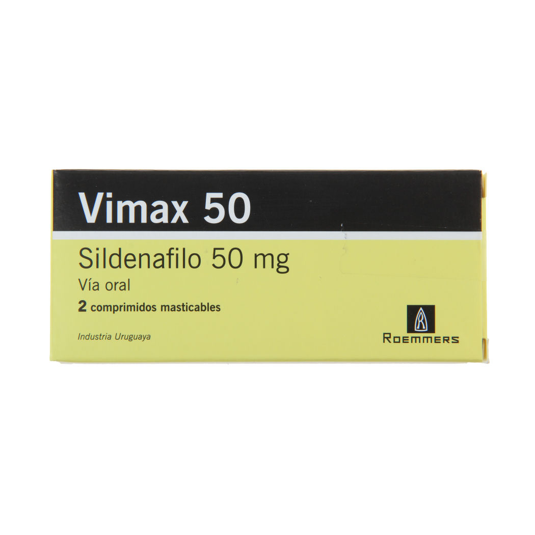 VIMAX  50 MG X 2 COMPRIMIDOS