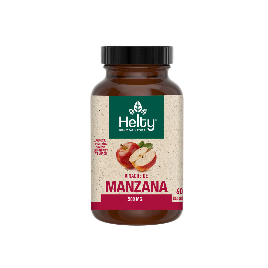 VINAGRE DE MANZANA CAP 500 MG X 60