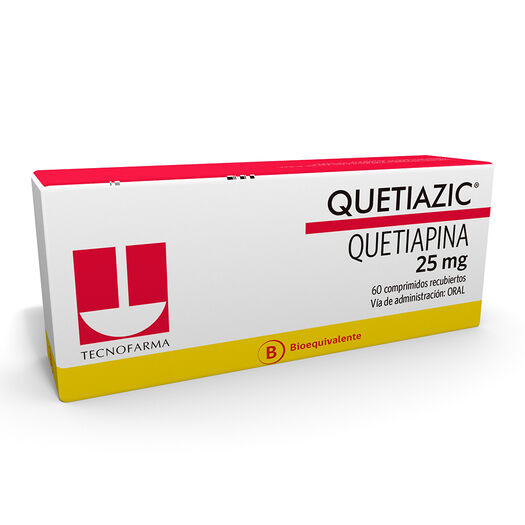 QUETIAZIC COM 25 MG X 60