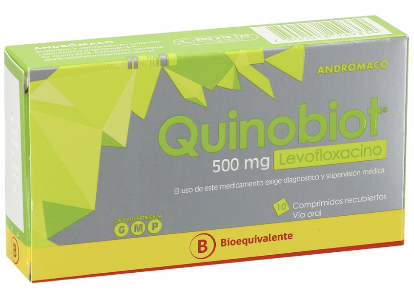 QUINOBIOT  500 MG X 10 COMPRIMIDOS
