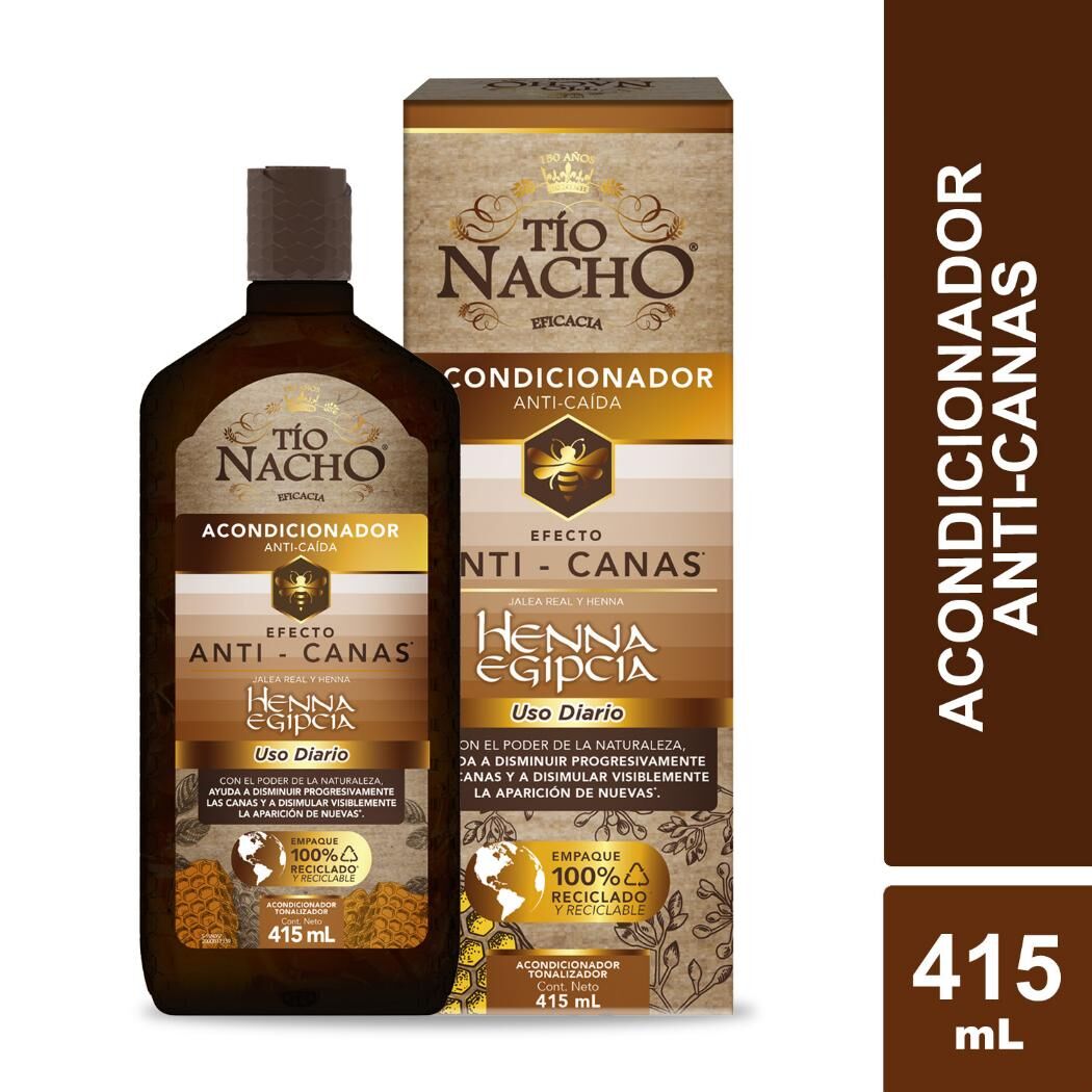 TIO NACHO ACONDICIONADOR ANTICANAS X 415 ML