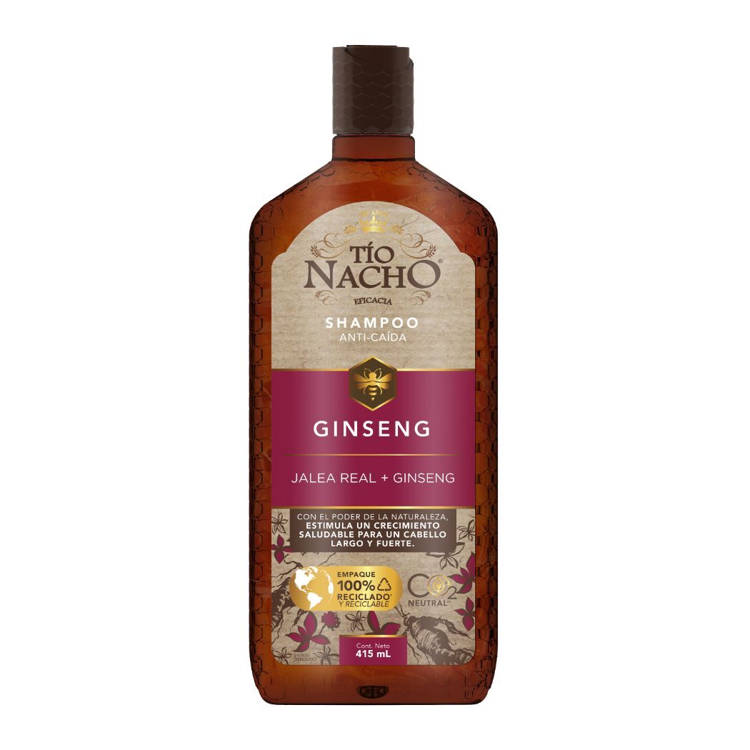 TIO NACHO SHAMPOO GINSENG X 415 ML