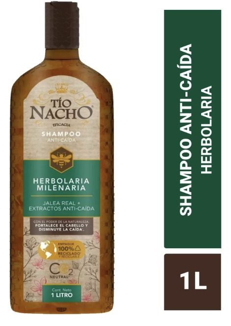 TIO NACHO HERBOLARIA SHAMPOO X 1 L