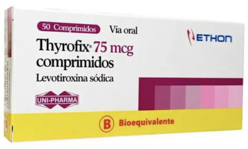 THYROFIX 75 MCG X 50 COMPRIMIDOS