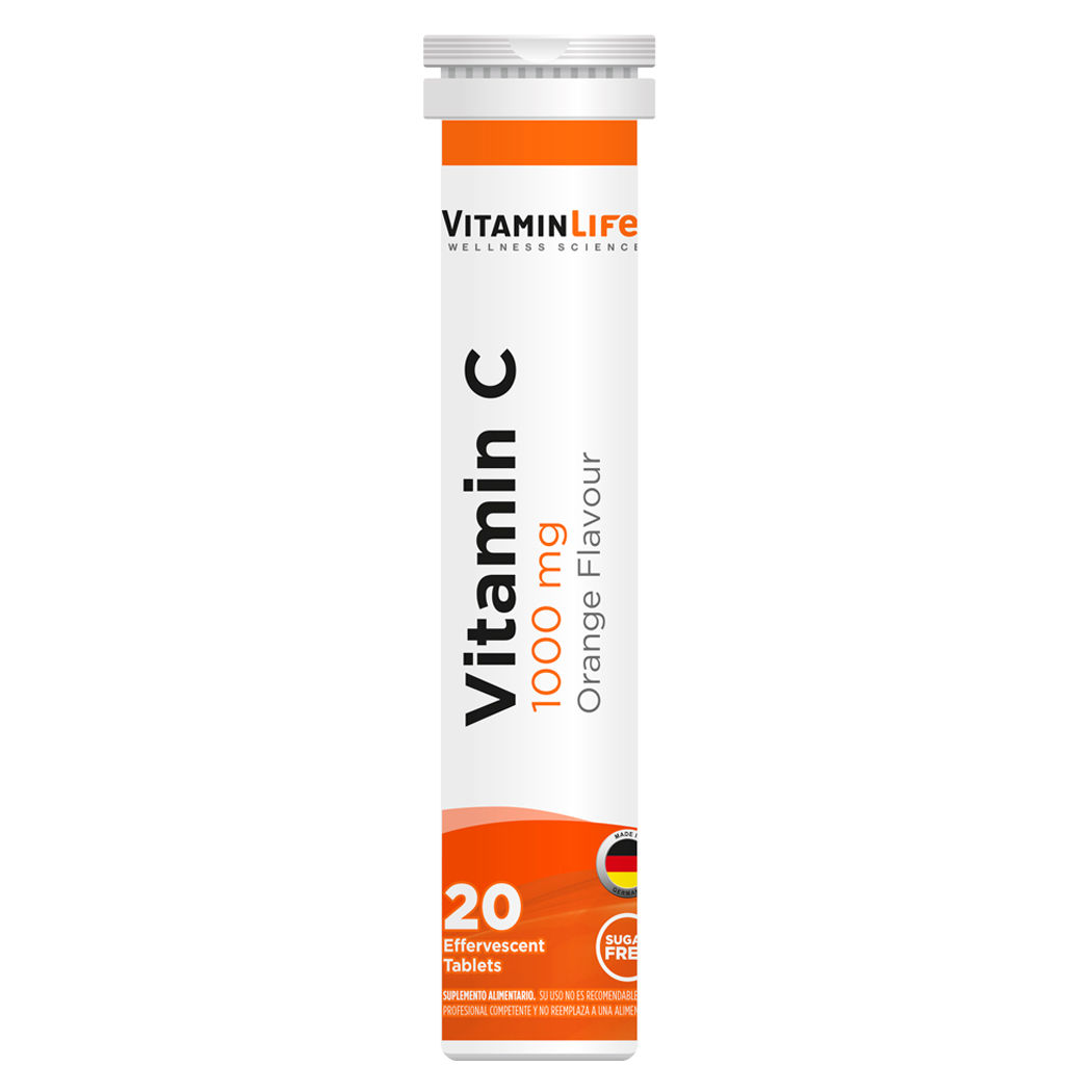 VITAMINA C TAB EFE LIMON 1000 MG X 20 UND GERMAN ENERGY