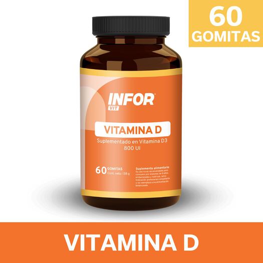 VITAMINA D3 GOMITAS X 60