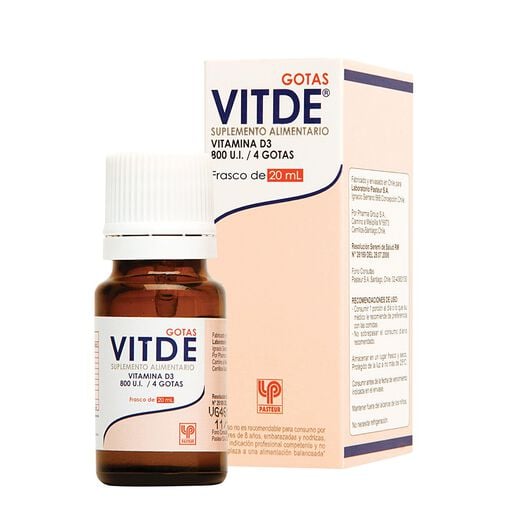 VITDE GTS 800 UI/4 X 20 ML