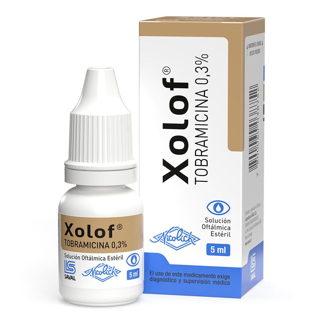 XOLOF SOL OFT 0,3 % X 5 ML