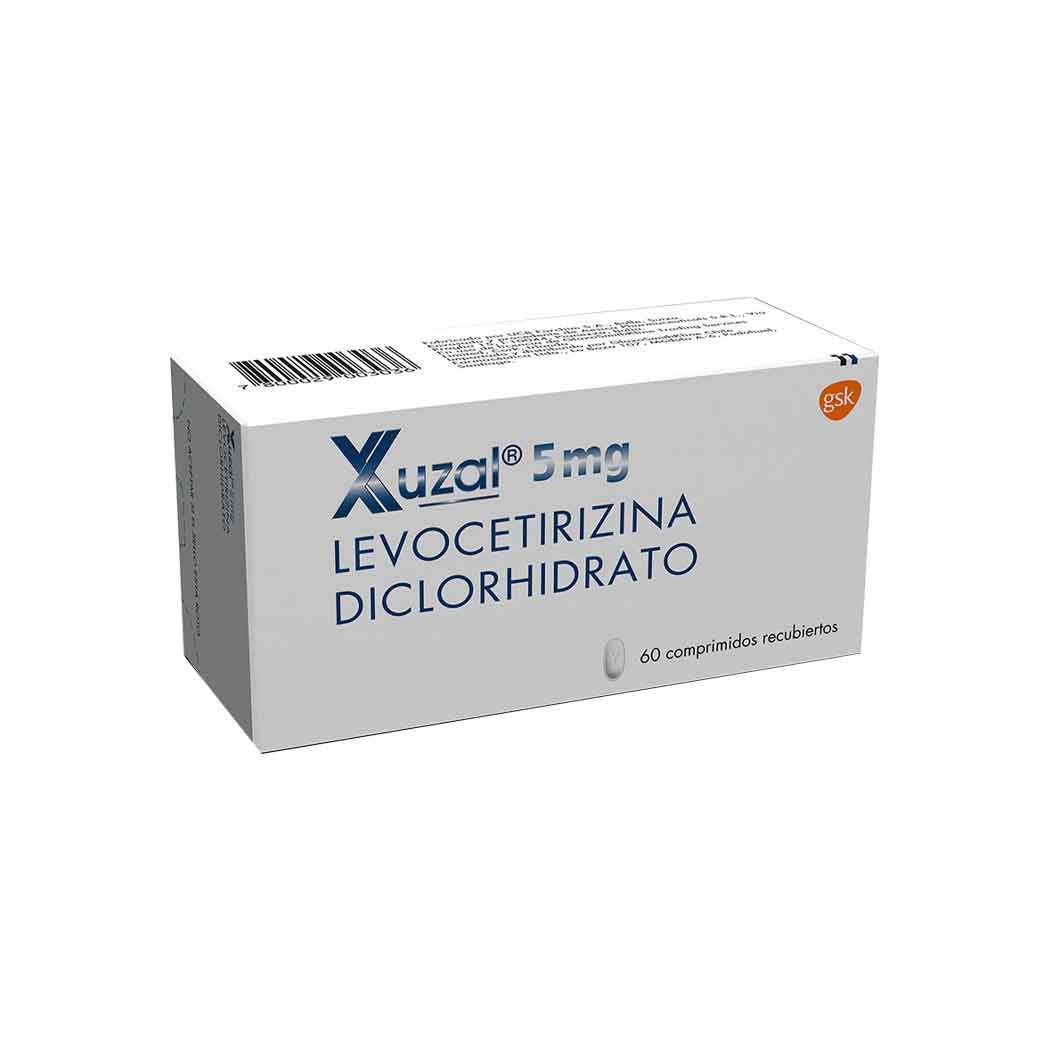 XUZAL  5 MG X 60 COMPRIMIDOS