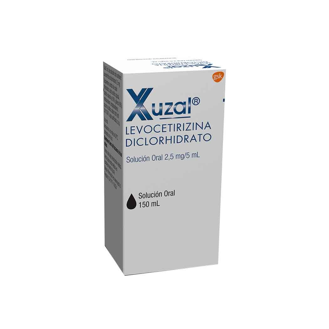 XUZAL SOL 2,5MG/5ML X 150 ML