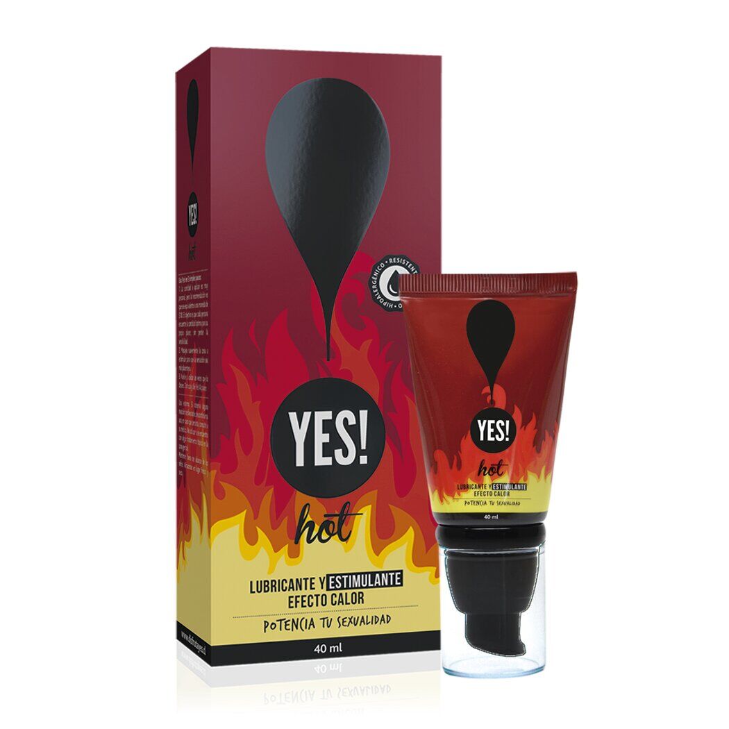 YES! LUBRIC/ESTIMU HOT X 40 ML