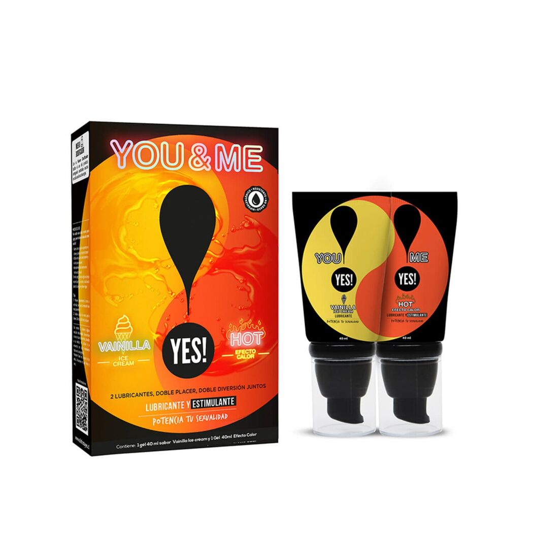 YES! YOU&ME VAIN 40ML+HOT X 40 ML 