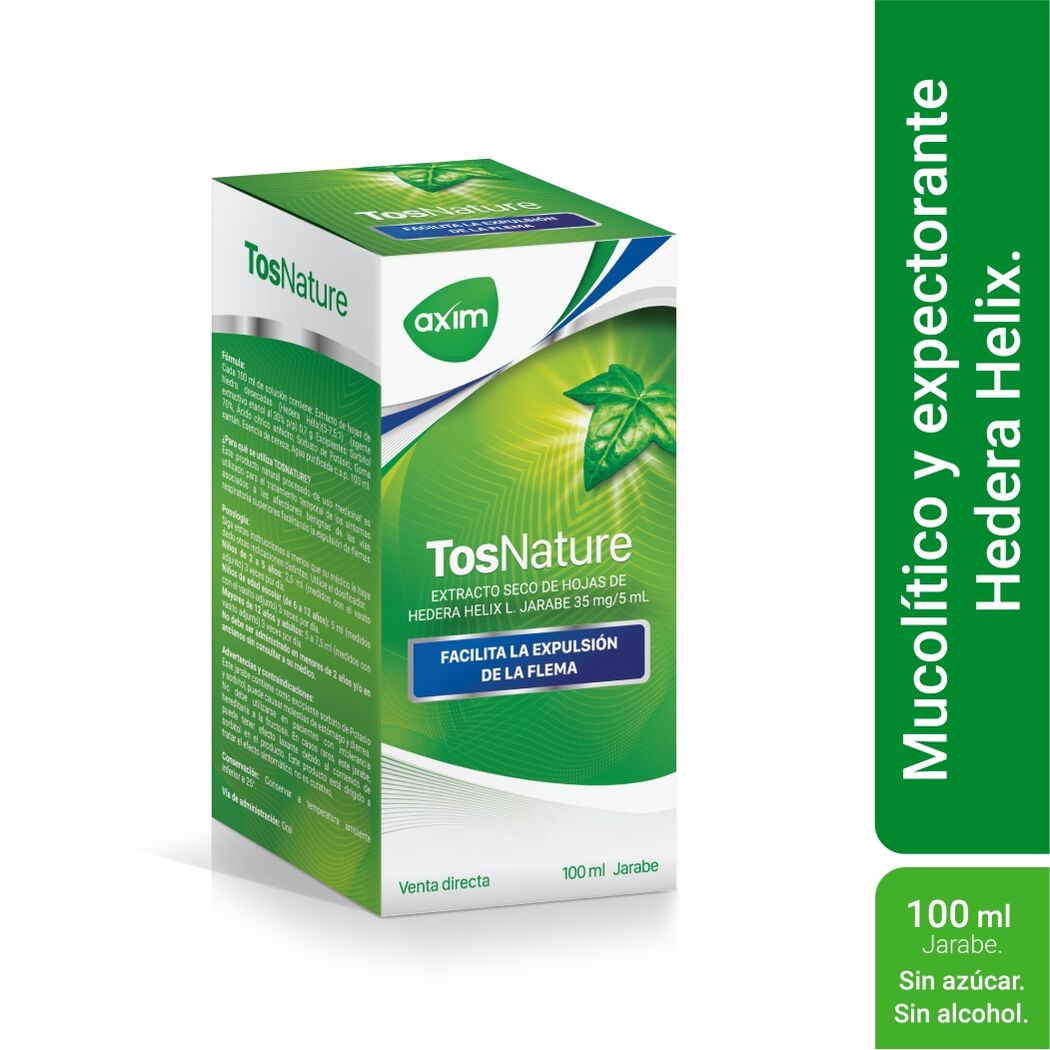TOSNATURE JARABE 35MG/5ML X 100 ML