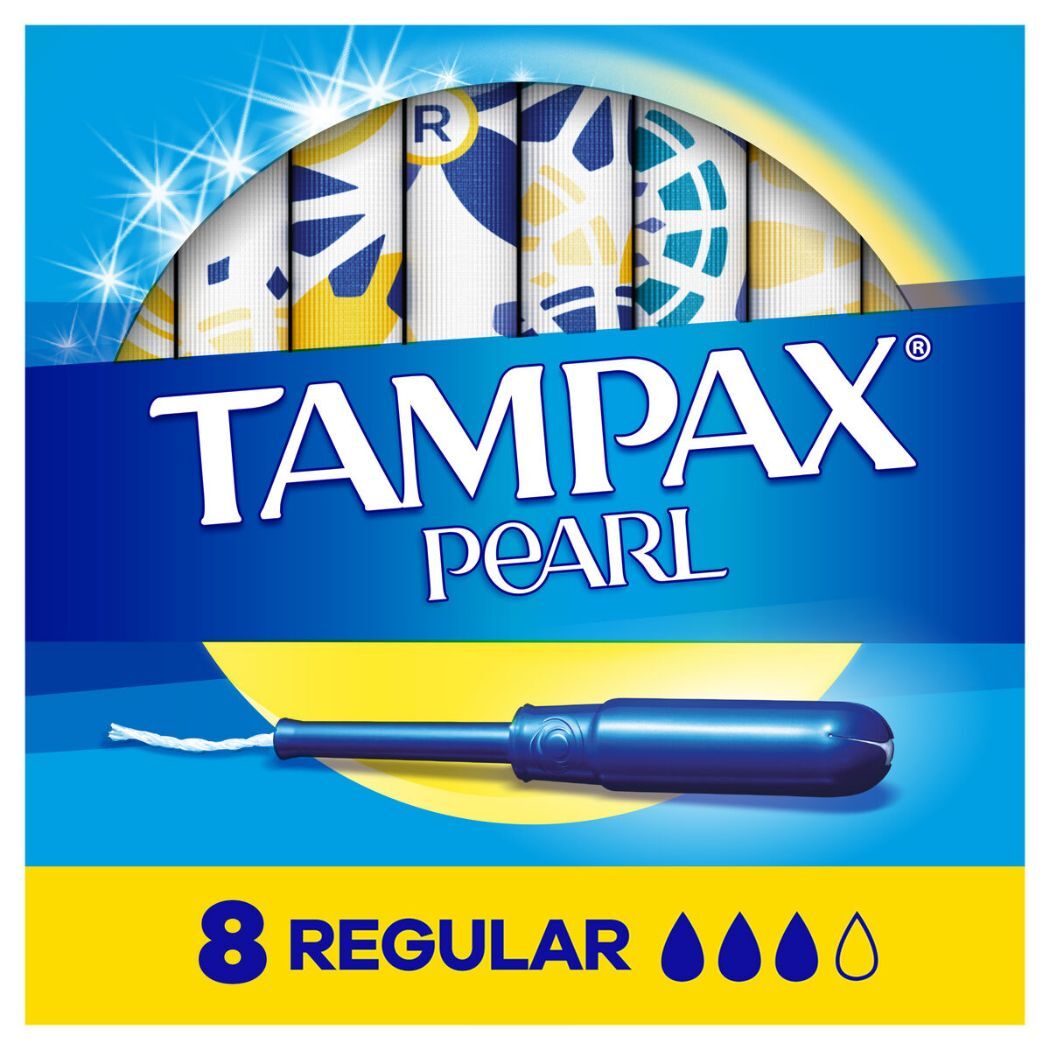 TAMPAX PEARL TAMPONES REGULAR X 8 UND