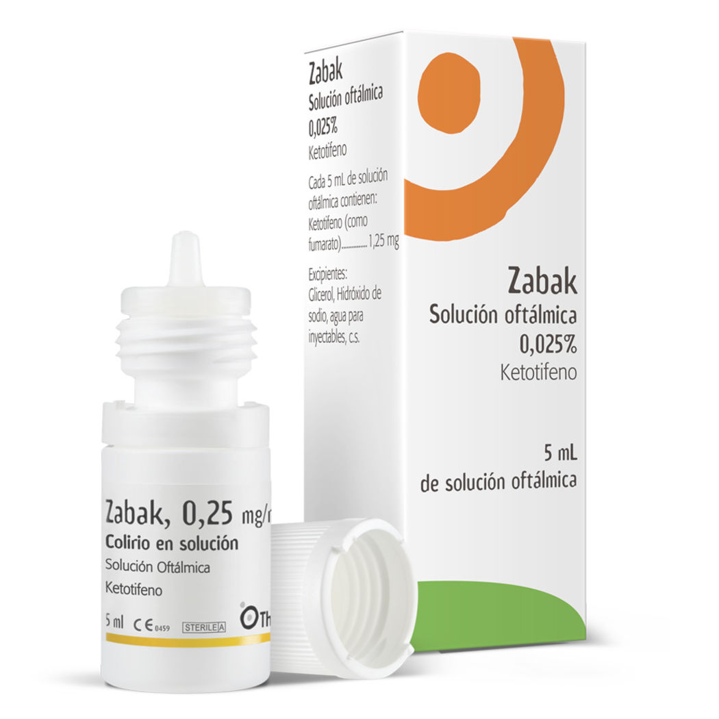 ZABAK 0,025% SOLUCION OFTALMICA X 5 ML