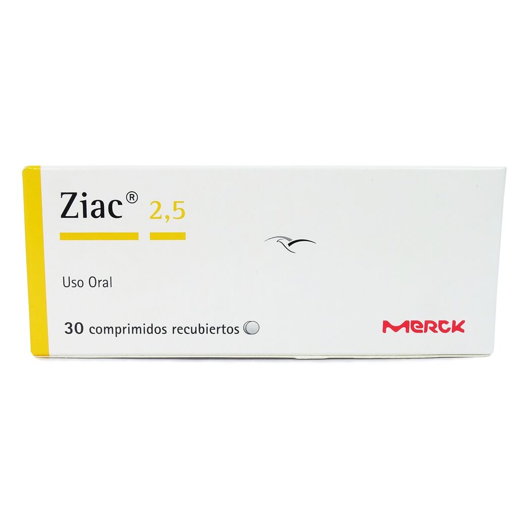 ZIAC  2,5 MG X 30 COMPRIMIDOS
