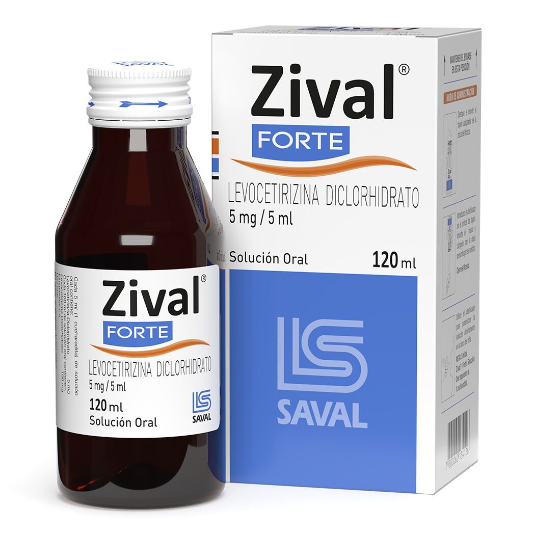 ZIVAL FORTE JARABE X 120 ML