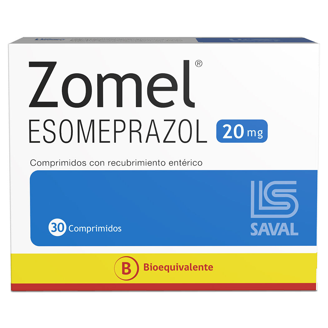 ZOMEL  20 MG X 30 COMPRIMIDOS