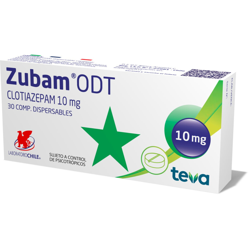 ZUBAM ODT  10 MG X 30...