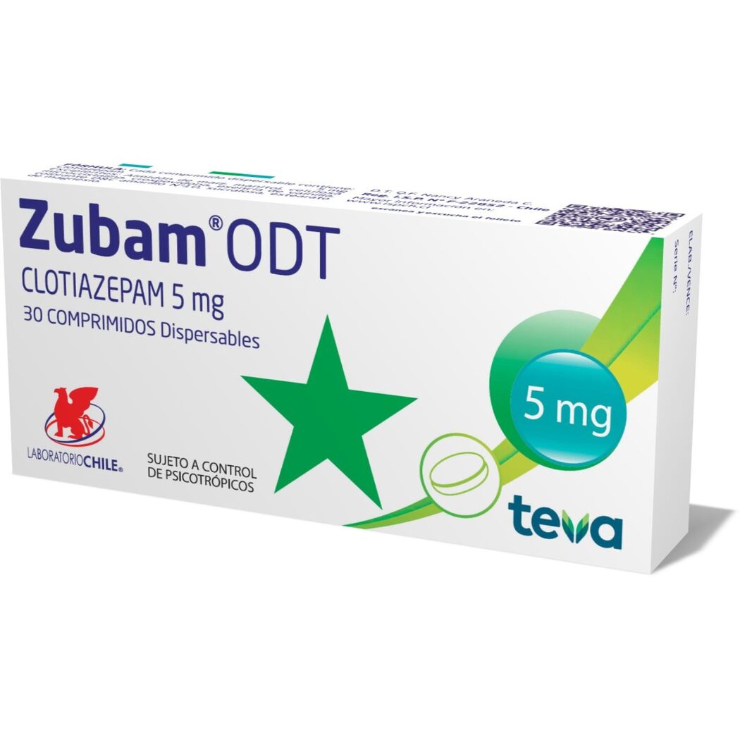 ZUBAM ODT 5 MG X 30...