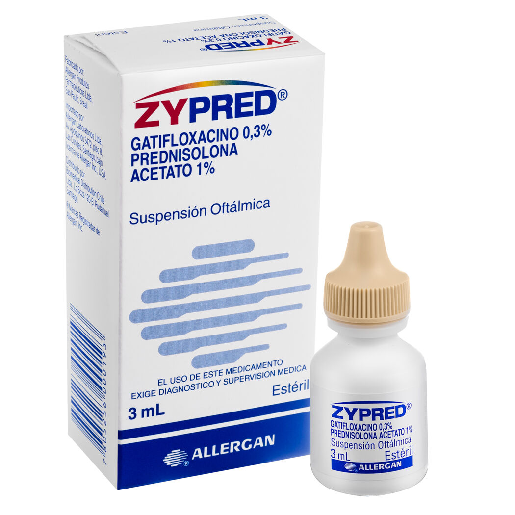 ZYPRED SUSPENSIÓN OFTALMICA X 3 ML
