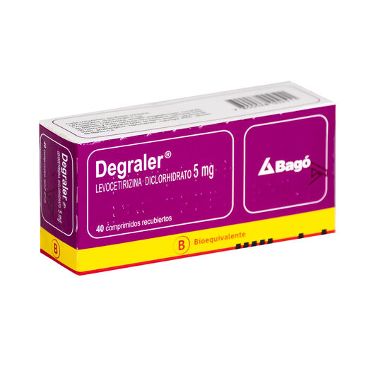 DEGRALER  5 MG X 40 COMPRIMIDOS