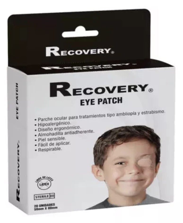 RECOVERY EYE PATCH PEDIATRICO X 20 (58 X 80 MM) (DM)