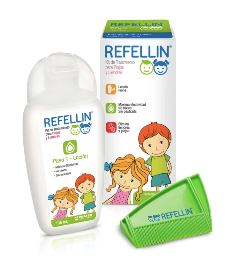 REFELLIN LOCION + PEINE X 135 ML