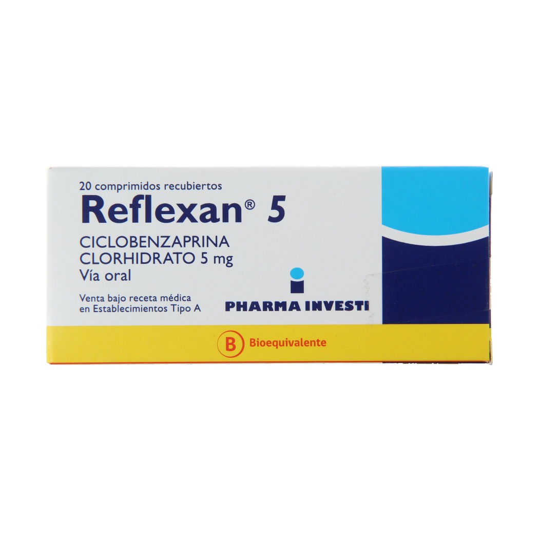 REFLEXAN  5 MG X 20 COMPRIMIDOS