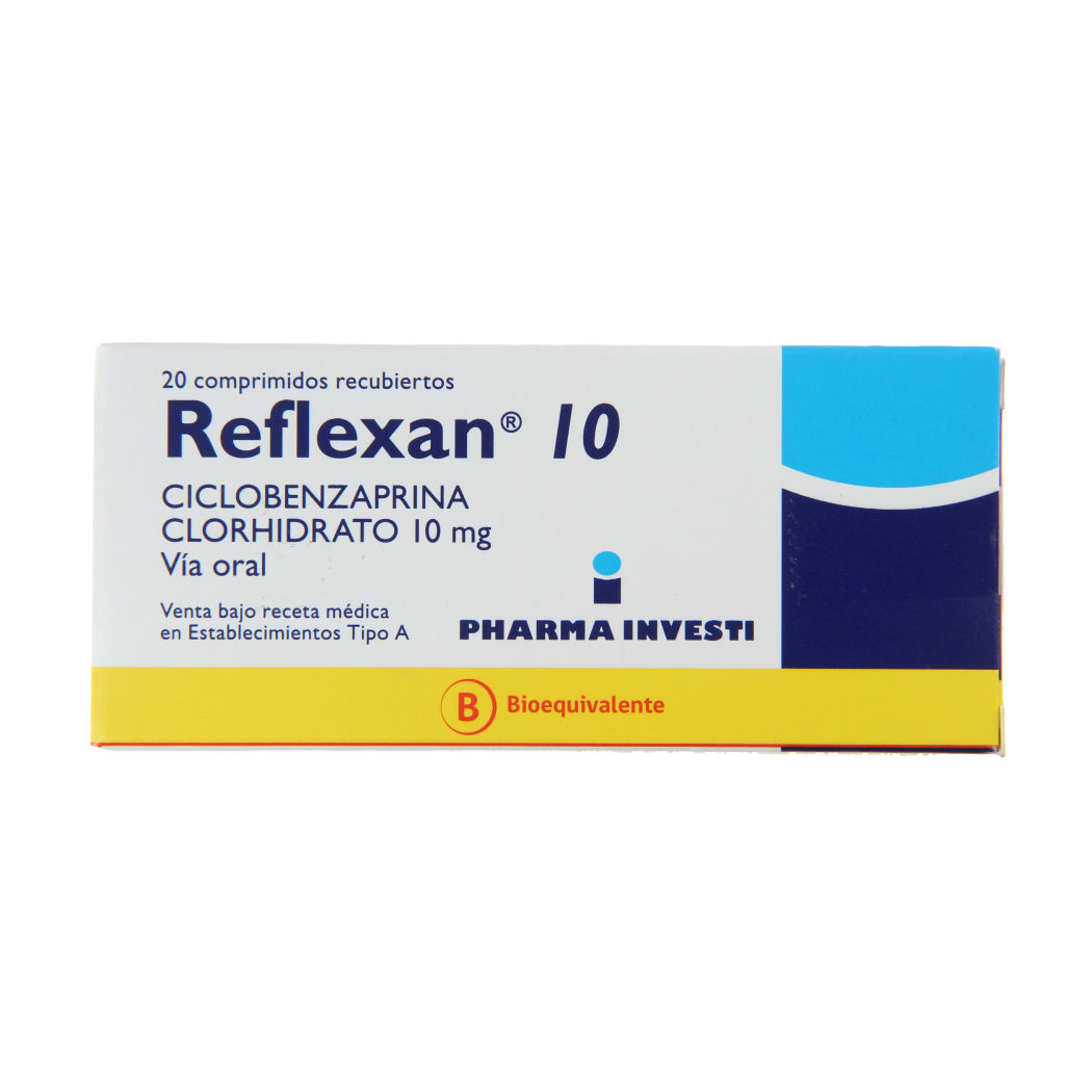 REFLEXAN 10 MG X 20 COMPRIMIDOS