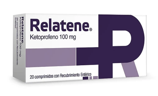 RELATENE COM 100 MG X 20