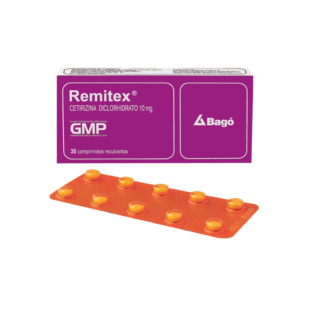 REMITEX 10 MG X 30 COMPRIMIDOS